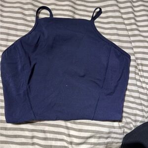BuffBunny Navy Blue Crop Top